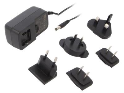 VER24US240-JA Netzteil: Impuls Dauerspannung 24VDC 1A 24W Aus: 5,5/2,1 85% XP PO