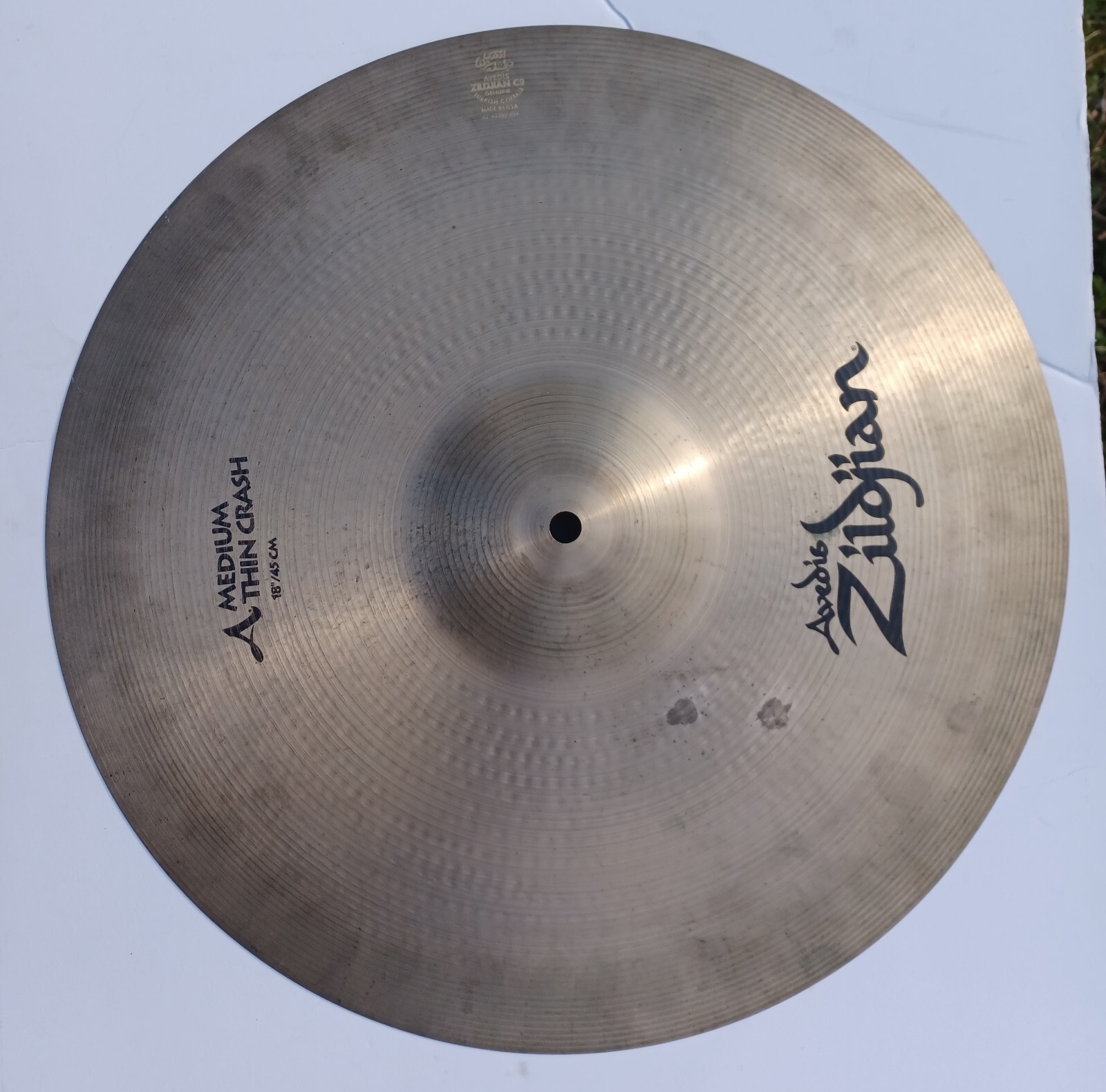 18" Zildjian Avedias Medium Thin Crash Cymbal eBay
