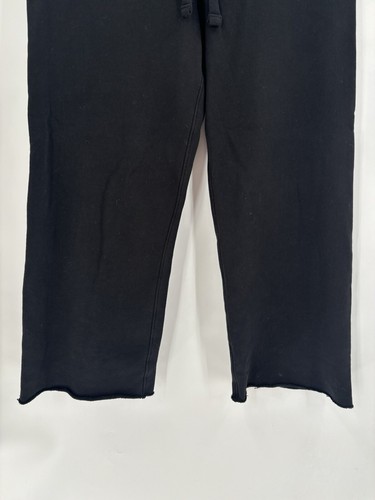 Frank & Eileen Catherine Favorite Sweatpants Womens Small Black Cropped Cotton - Picture 5 of 15