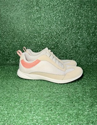 Vionic Shoes Womens Size 9 Venya Beige Slip On Comfort Walking Orthotic Sneakers
