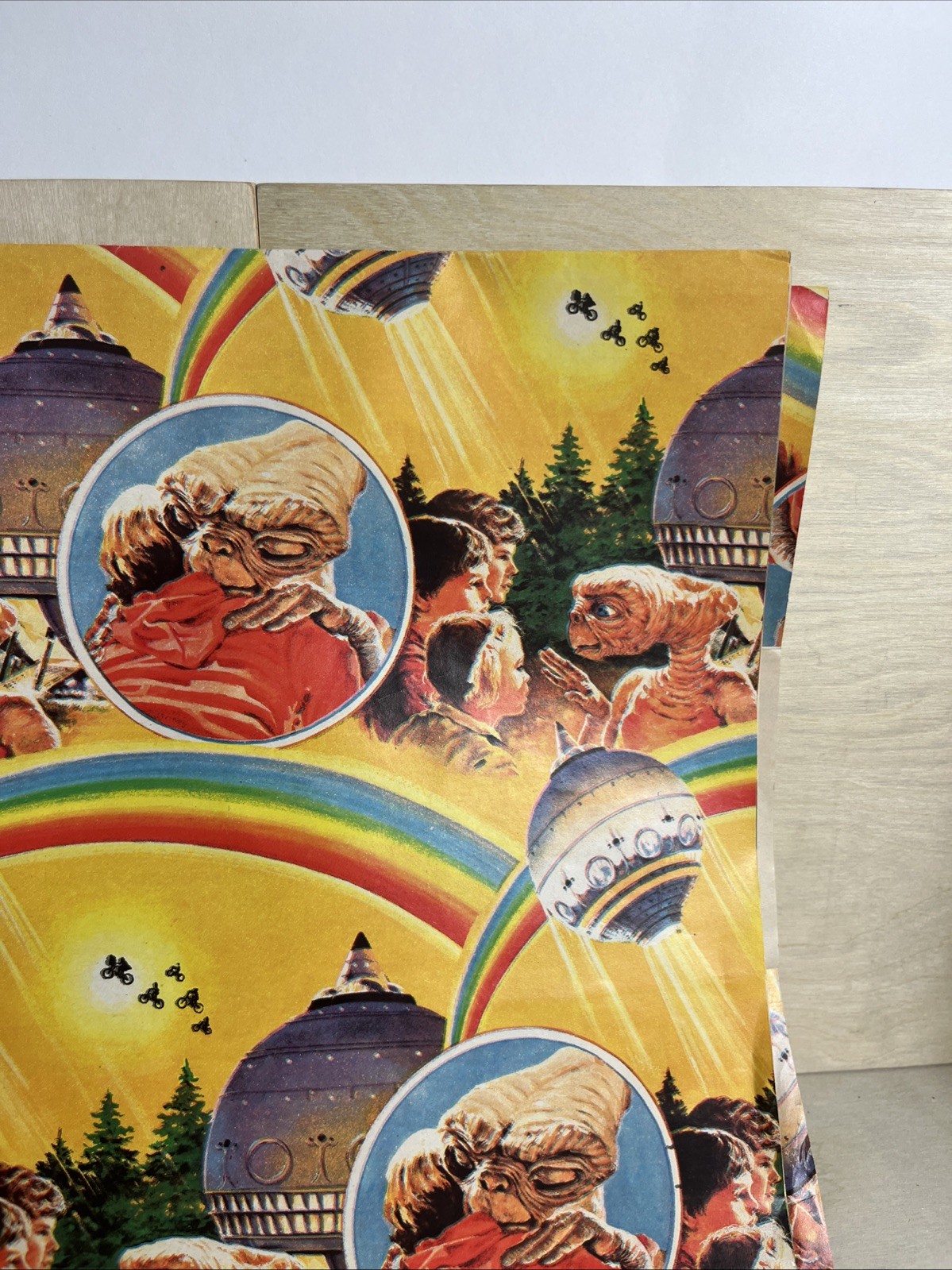 Vintage 1982 E.T. Everyday Gift wrap