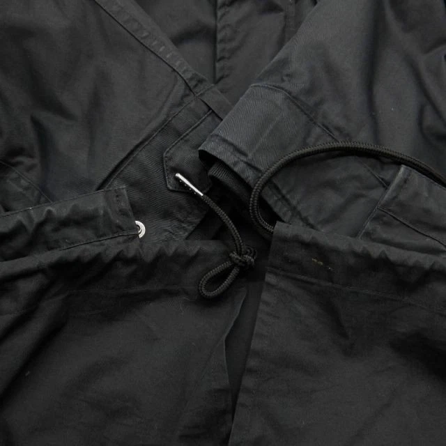 Fred Perry Zip In Liner Fishtail Parka Jacket J6504 M Black image 5