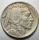 1924-S  BUFFALO NICKEL   VF+   KEY DATE  #1198