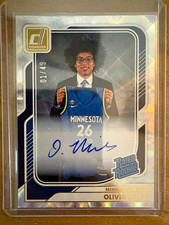 Panini 2026 WNBA Donruss Olivia Miles Rated Rookie Auto #87 01/49 Lynx