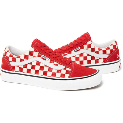 Supreme × Swarovski × Vans Old Skool Red VN0A5KRXRED Men's Size | eBay