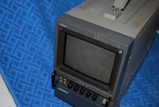 SONY PVM-6041Q TRINITRON COLOR VIDEO MONITOR 6" CRT PRO DISPLAY FOR PARTS