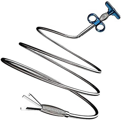 #ad 120 In Extra Long Grabber Claw Pick Up Sewer Cleaning Hook Flexible Drain Clog R $65.09