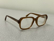 Vintage ROMCO Eyeglasses FRAMES USS 4 1/2 5 3/4 50-20 Brown Frames Only