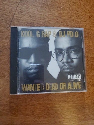 Kool G Rap & DJ Polo – Wanted: Dead Or Alive CD Rare 1990