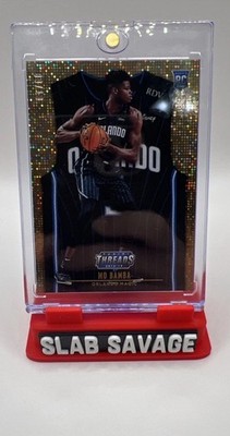 Mo Bamba 2018-19 Panini Threads - #189 Gold Dazzle /10 (RC)
