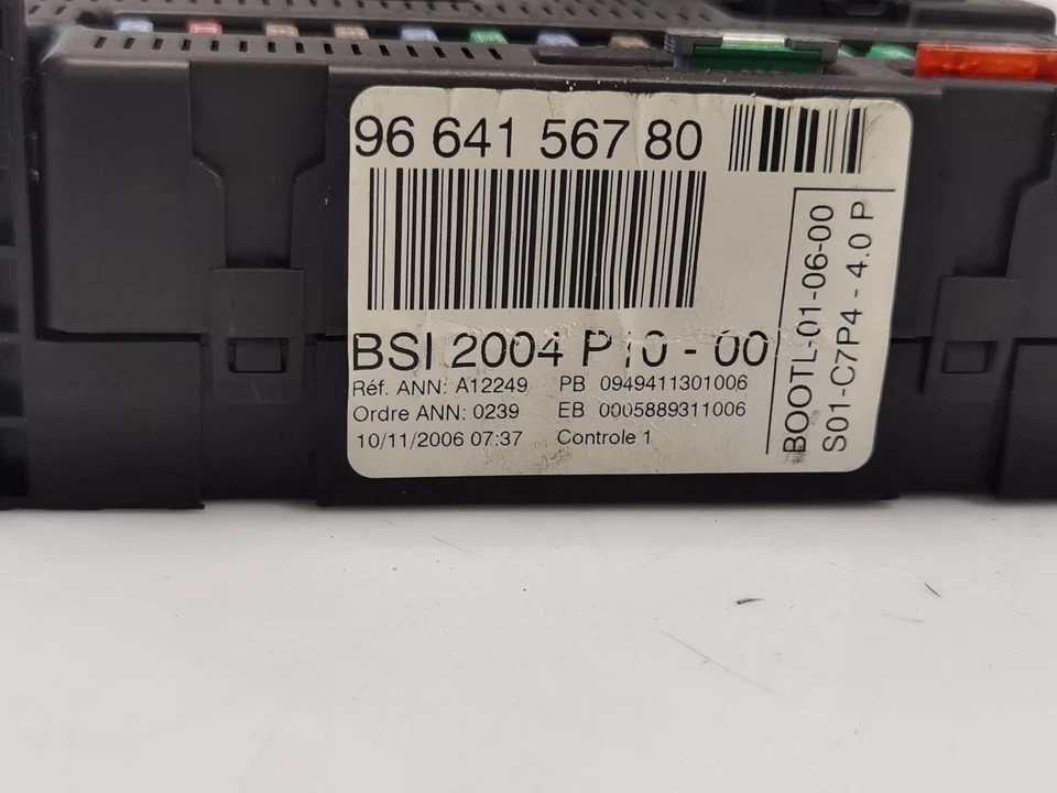 9664156780 CENTRALITA BSI / 2563488 PARA CITROËN C3 I FC_, FN_ 1.4 I - Immagine 2 di 4