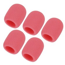 Microphone Cover, Sponge Foam Mic Cover, 5 Pack  3"  Pink