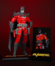 McFarlane DC Multiverse Batman  Flashpoint  Black & White Accent Edtn Gold Label