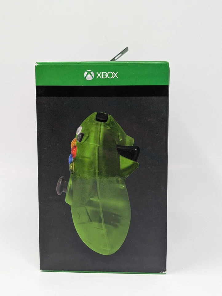 Xbox One Hyperkin Duke Green Wired Controller - CIB Complete - Image 3 of 4