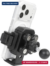 Universal Phone Holder Base for RAM Mounts B Size Double Socket Arm, 1" 25mm B
