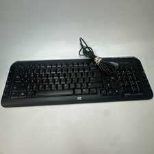 HP KB-0630 Multimedia Keyboard PS/2 Wired Ergonomic QWERTY Standard for PC