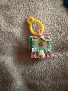 Vintage 2007 Mattel Pixel Chix Babysitter Roomies Keychain Digital Pet Toy
