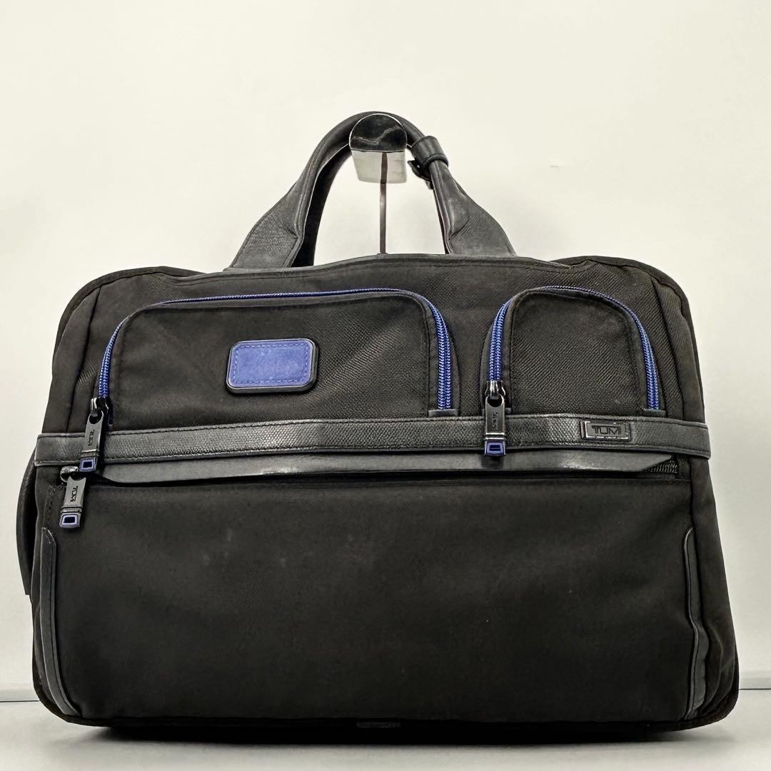 Outlet deal! Tumi X Ana Special Order Alpha3 3Way Black Blue