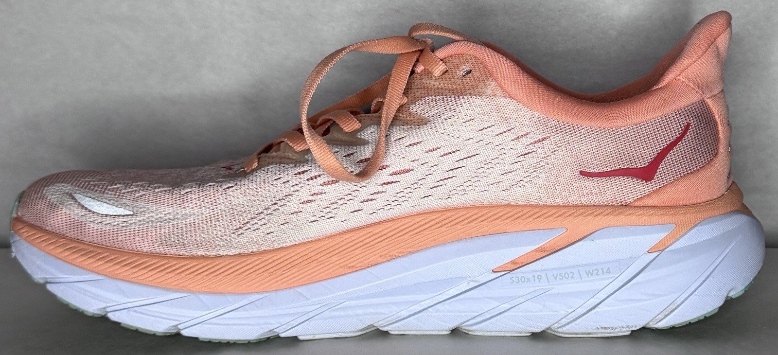 Hoka One One Clifton 8 Women's Running Sneakers Size 8.5 B - Very Good - NR! thumbnail 5