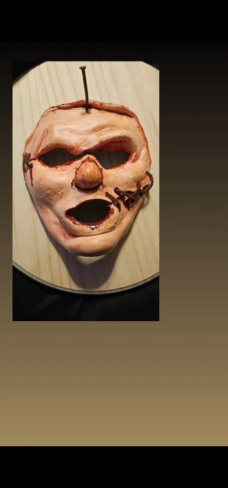 Decoração de terror pele rosto - Imagem 2 de 2