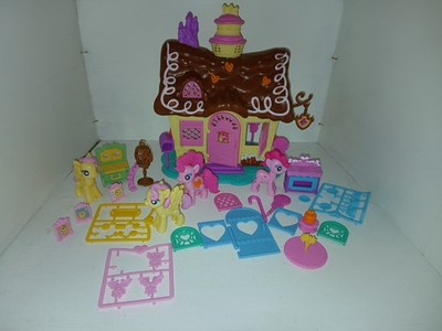 My Little Pony Pop Pinkie Pie Sweet Shoppe Spielset & Fluttershy Deko 4 Figuren 