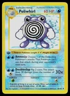 Pokemon Card - Poliwhirl Base Set (Shadowless) 38/102 Uncommon 1st Edition