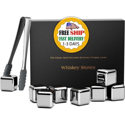EXCLUSIVA Cubos De Hielo Juego De Bala De Whisky Regalo Hombre Whiskey Ice Cubes