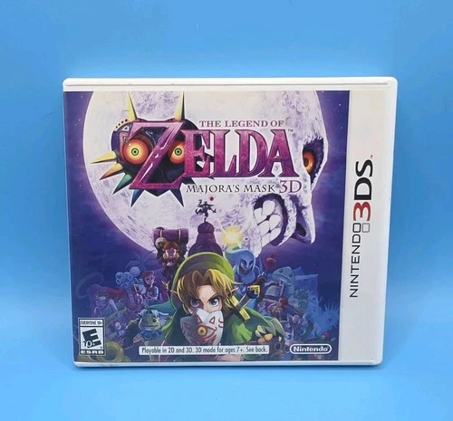 The Legend of Zelda: Majora's Mask 3D (Nintendo 3DS, 2015) Tested Working