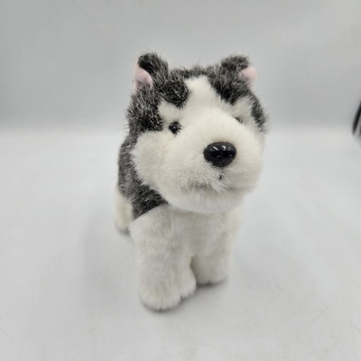 #ad #ad American Girl Doll Husky 7quot; Plush Pepper Gray White Puppy Dog $9.71