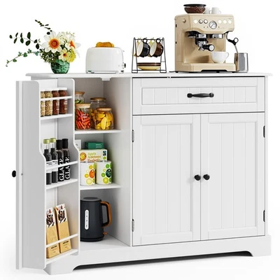 Sideboard, Küchenschrank mit Schubladen und Türen für Küche, Buffetschrank - Bild 1 von 4