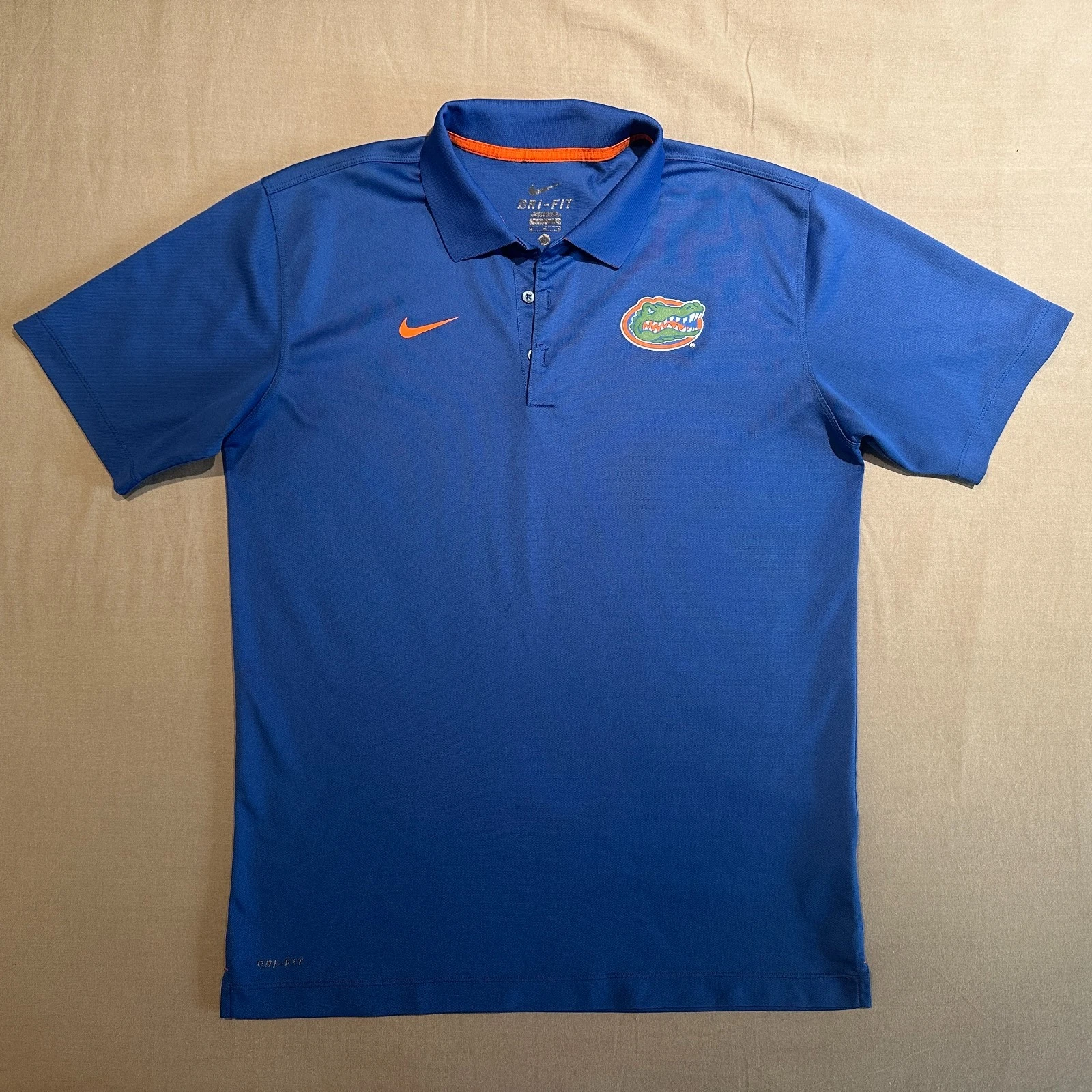 Florida Gators Nike Dri-Fit Polo Medium Blue
