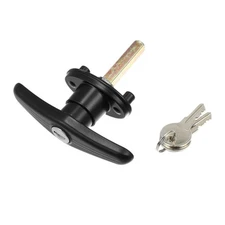 X AUTOHAUX 1Set Truck Cap Locking T-Handles for Pickup Truck Cap Camper Shell...