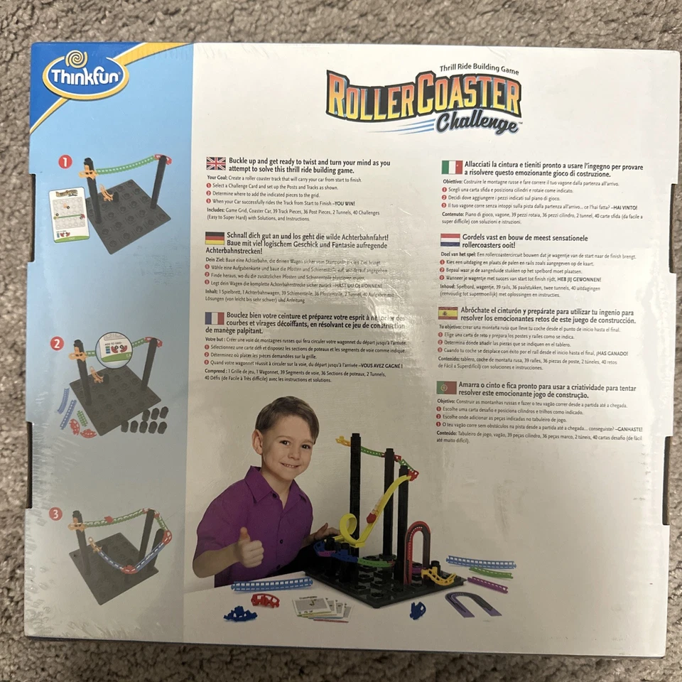 ROLLER COASTER Think Fun CHALLENGE NEU SEALED RAVENSBURGER - Bild 2 von 3