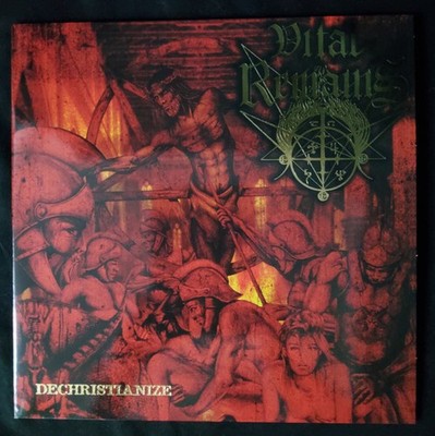 Vital Remains - Dechristianize (2xVINYL) - METAL / USED *NEAR MINT