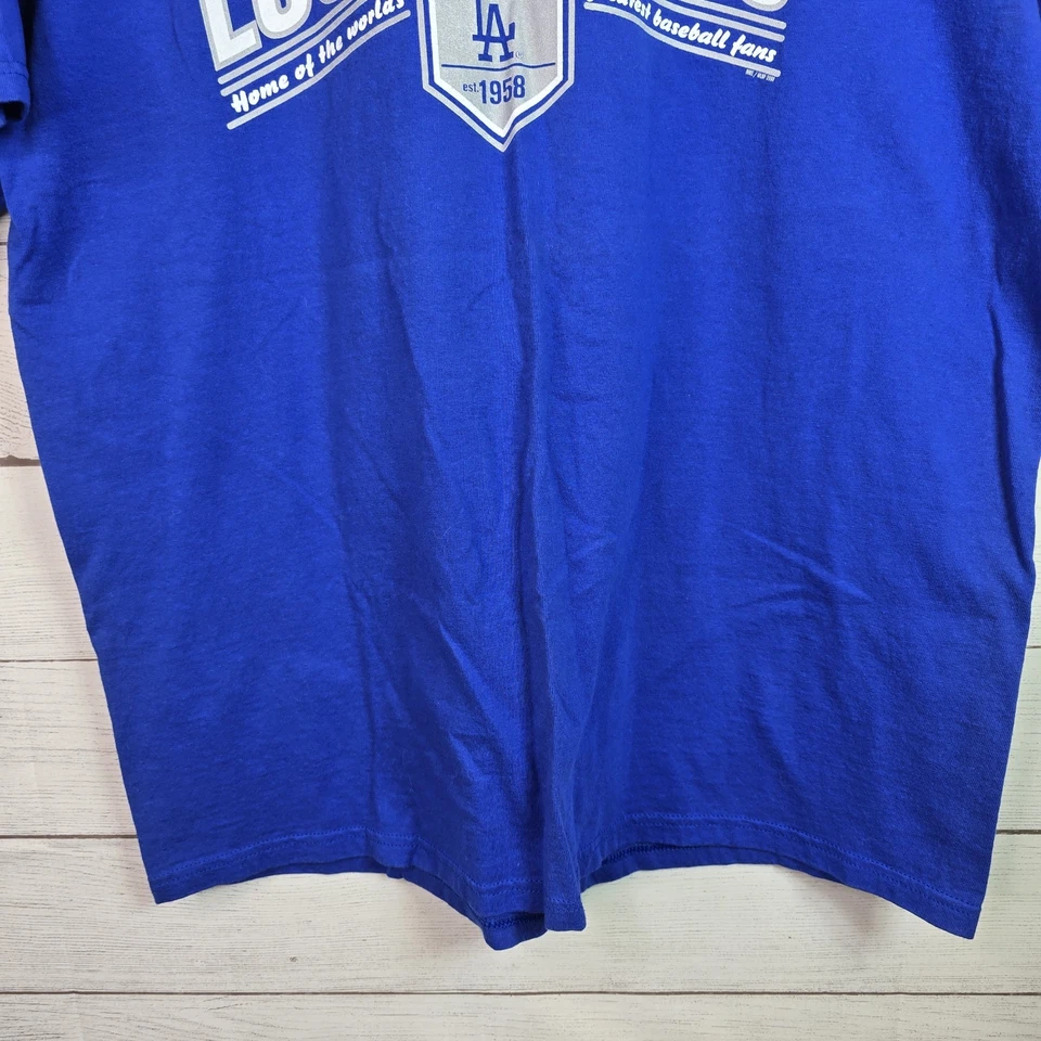 Camisa De Colección Los Angeles Dodgers Y2K Nike Center Swoosh 2 Caras Para Hombre Talla Grande”  Foto 3 de 4