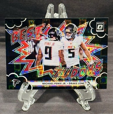 2025 Panini Donruss Optic DRAKE LONDON / PENIX Jr. Best Tuddys Black Pandora