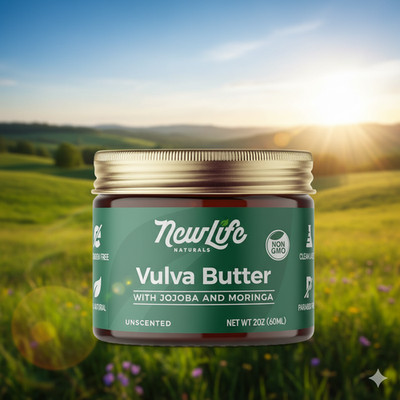 Naturals Vulva Balm Butter - Menopause & Postpartum Care - Intimate Moisturizer 