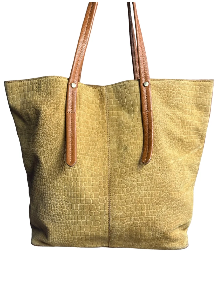 RIVER ISLAND GENUINE LEATHER SNAKE Shoulder Tote Square Shopper