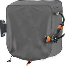 Garden Wall-Mounted Hose Reel Cover,Protect Your Retractable Garden Hose Reel an