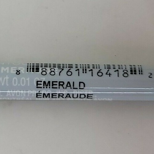 2 New Avon Glimmersticks Eyeliner True Color Emerald Green Sealed - Picture 3 of 6
