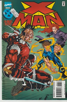 MARVEL COMICS X-MAN #6 (1995) 1ST PRINT G