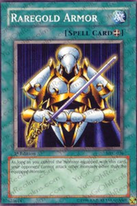 Raregold Armor - MFC-036 - Common - Unlimited Edition x3 - Lightly Played