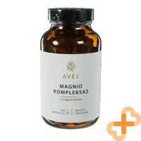 Avel Magnesium Komplex 120 Kapseln Nervensystem Muskel Funktion ErgäNzung
