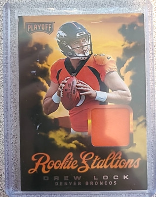   2019 Panini Playoff - Rookie Stallions Drew Lock #RS-4 (MEM, RC)  
