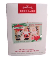 2024 Hallmark Nifty Fifties Keepsake Ornaments New