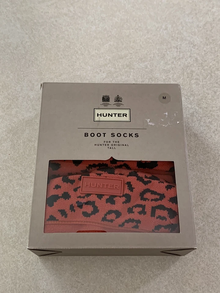 Охотник женщин дождя ботинки высокий снег леопард манжеты загрузки носки средний нам 5-7 новый - Изображение 2 из 4