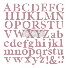 Alpha- Clearly Aligned Decor Stamp- Redesign With Prima letters