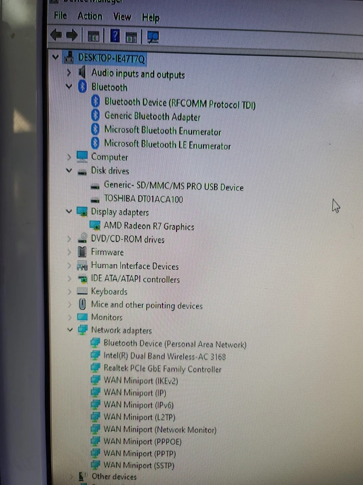 - Acer Aspire TC-281 DESKTOP W/AMD A10-9700 RADEON R7/8GB RAM/1TB HDD/WiFi/WIN10 - Image 4 of 4