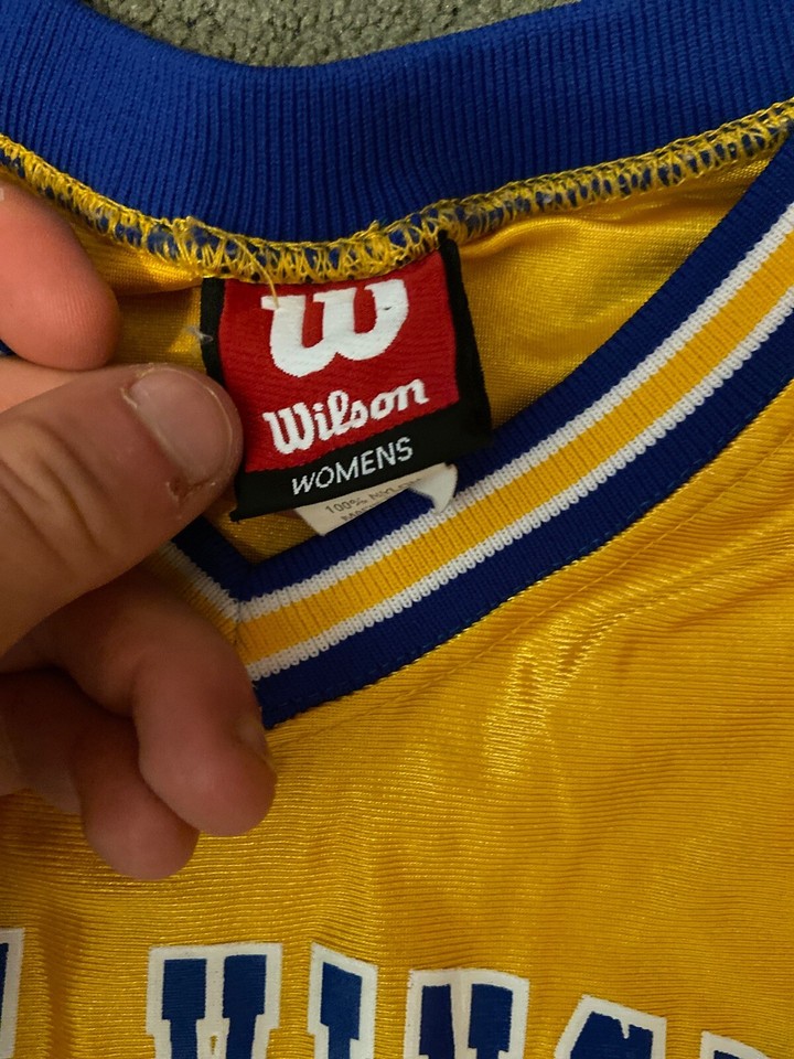 Vintage MT. ST. VINCENT Basketball Jersey Wilson Womens L College