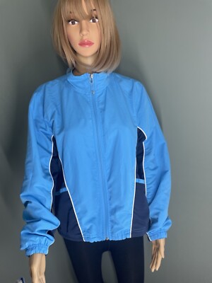 Kim Rogers Womens Full Zip Windbreaker Golf Sports Jacket Petite